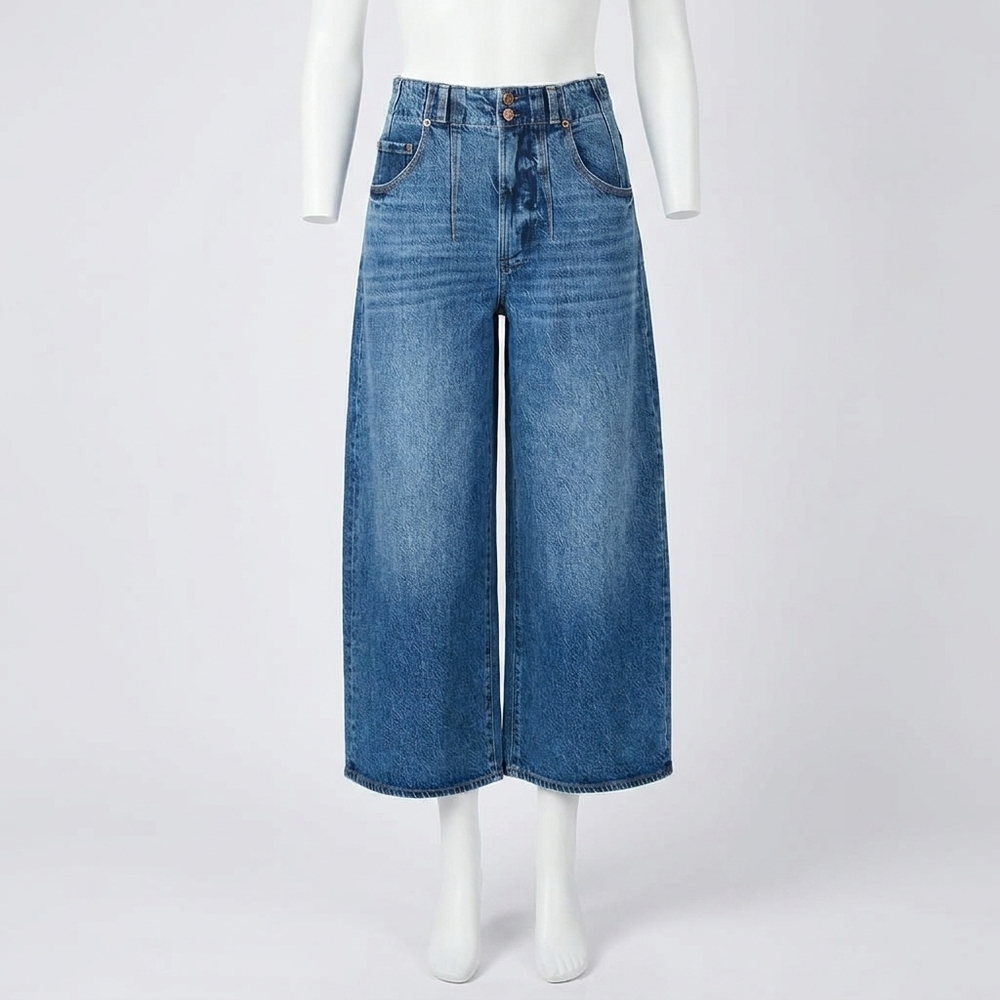 NEW PISTOLA scarlett high rise wide jean in district
